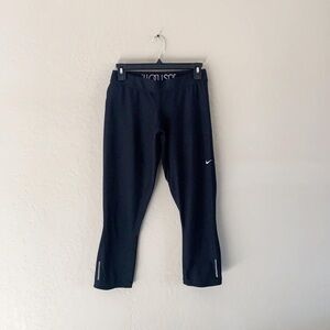 Nike Dri-Fit Black Athletic Capri Legging‎